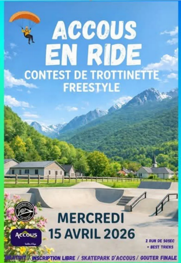 Accous en ride - contest de trottinette freestyle
