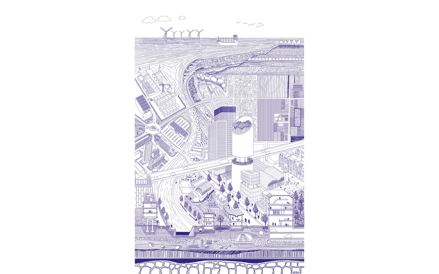 Vernissage de l’exposition "La sobriété foncière"