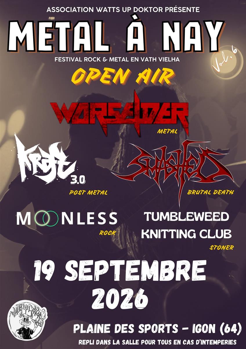 Festival Metal à Nay - Crédit: WATTS UP DOKTOR | CC BY-NC-ND 4.0