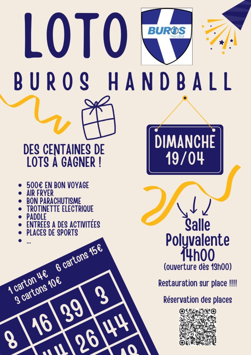 Loto du Buros Handball