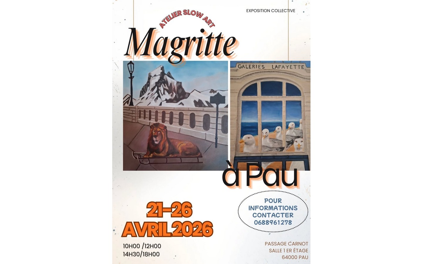 Exposition "Magritte à Pau"