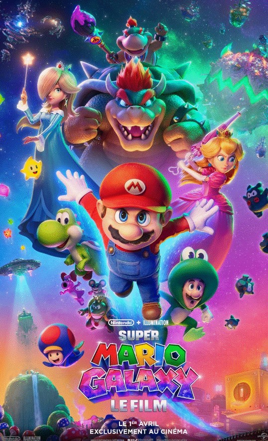 Cinéma Arudy : Super Mario Galaxy
