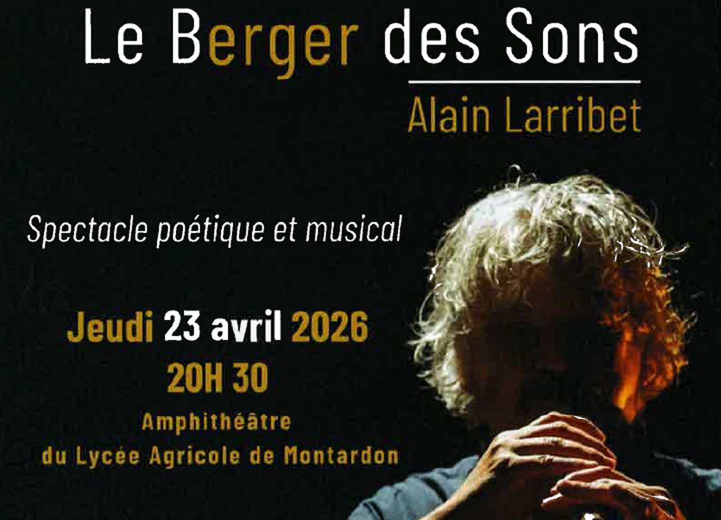 Spectacle "Le Berger des Sons"