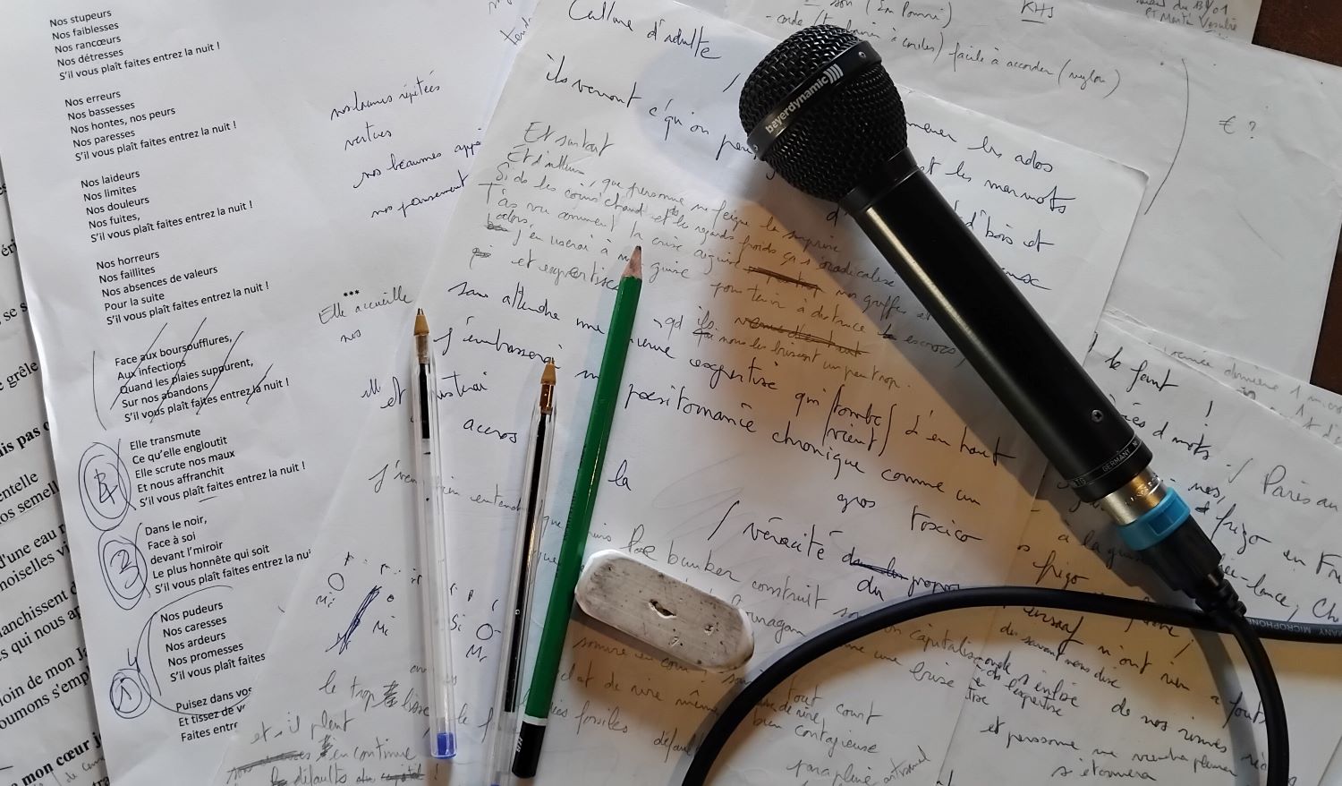 Atelier de découverte du Slam avec Bruno Vioug ...