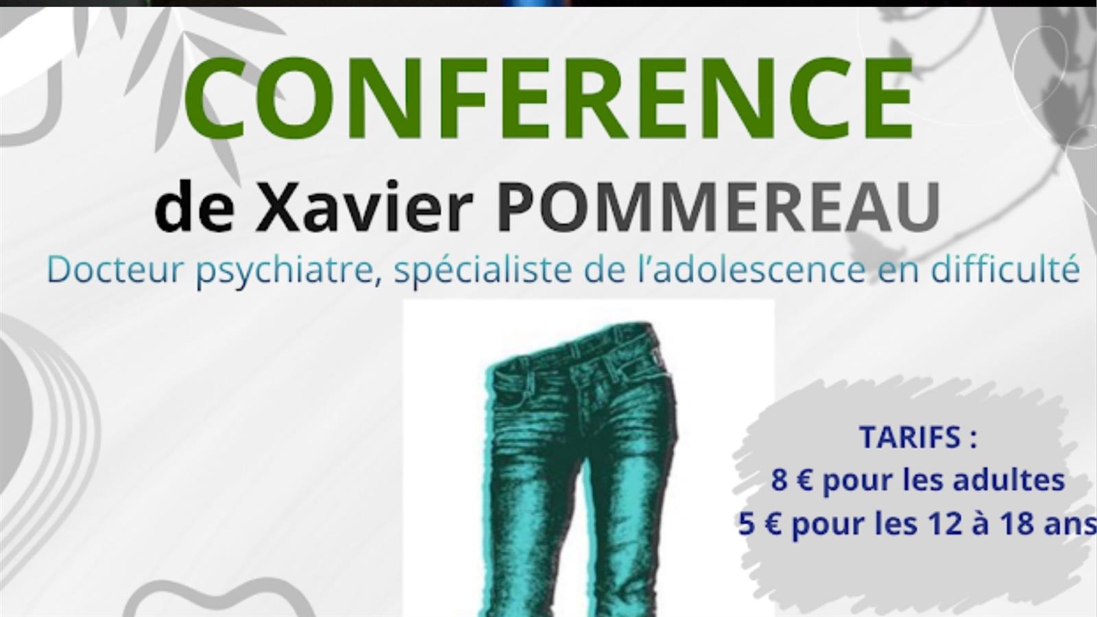 Conférence : Xavier Pommereau
