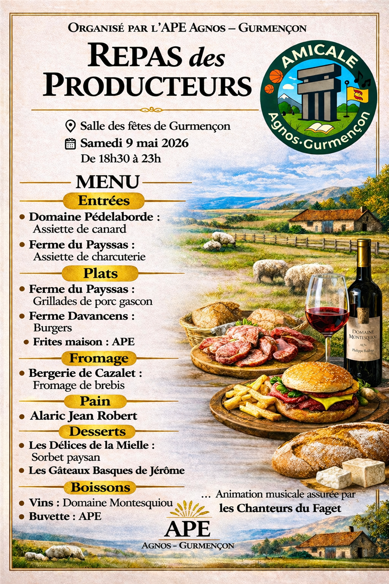 Repas des producteurs