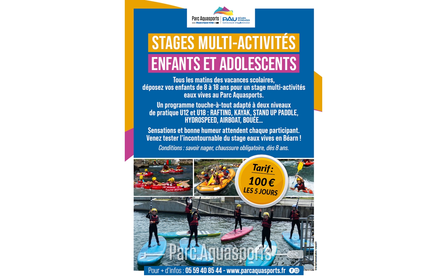 Stage multiactivités