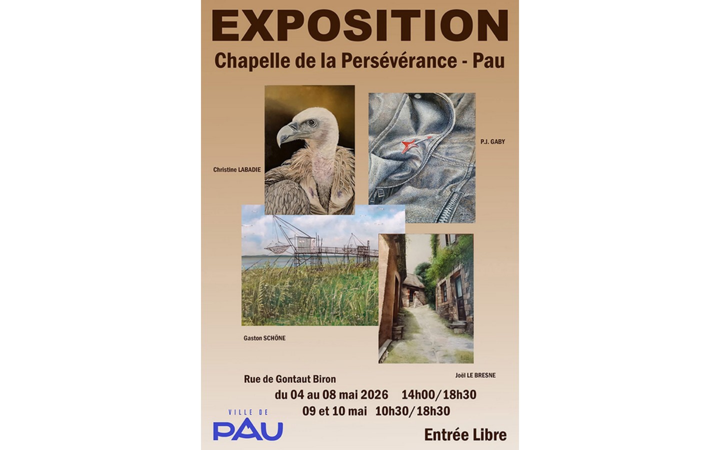 EXPOSITION DE PEINTURES