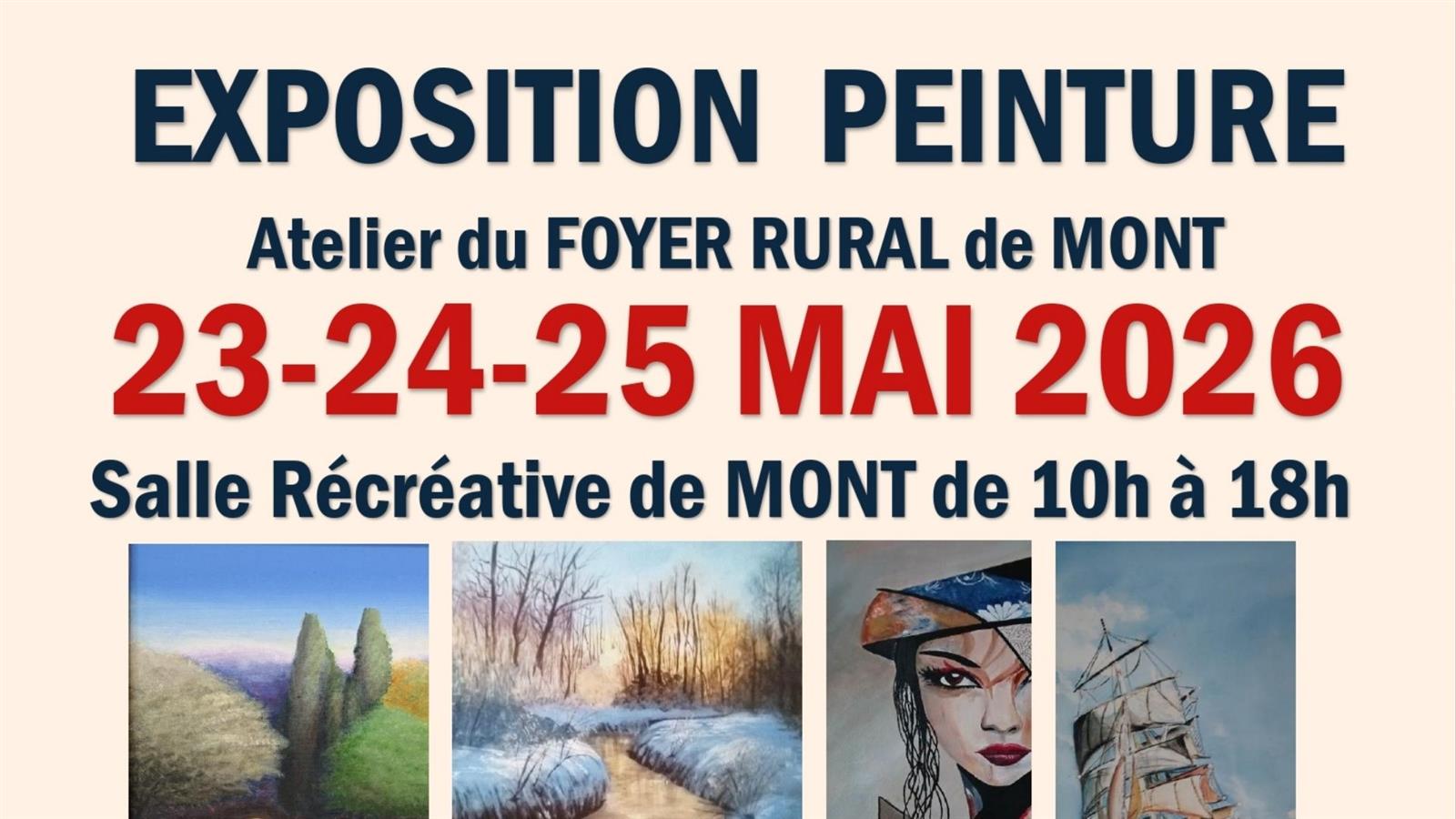 Atelier : Exposition de peinture