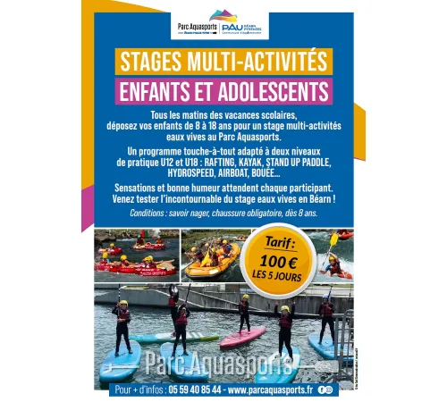 Stage multiactivités