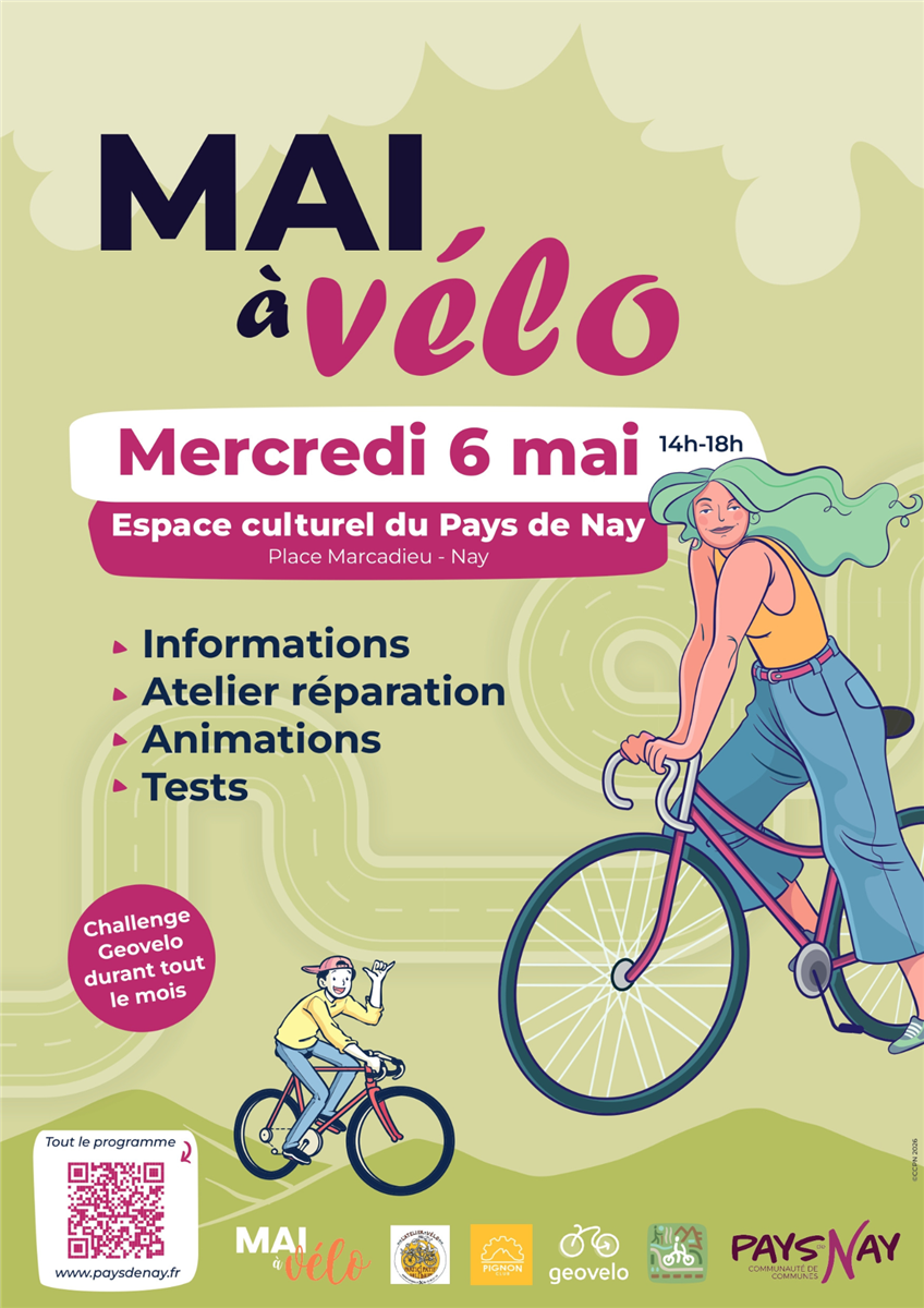 Mai à vélo