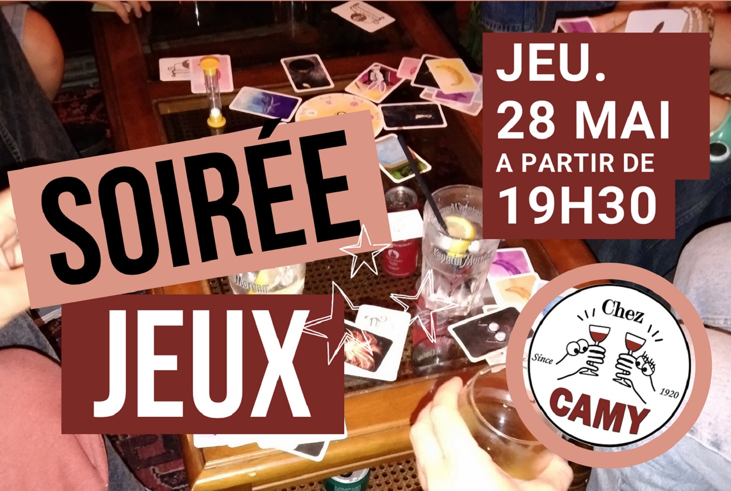 Soirée Jeux Chez Camy