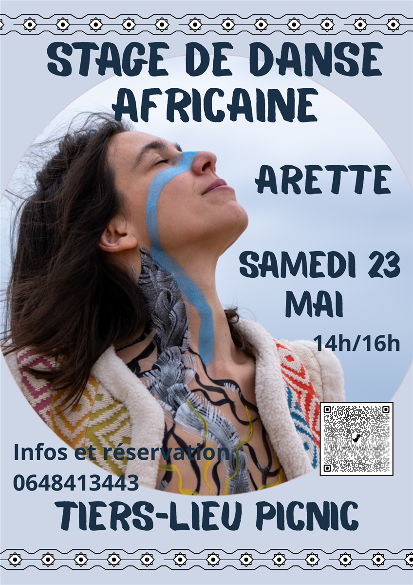 Journée d'Arts et tous, Afrique ; Stage de danse