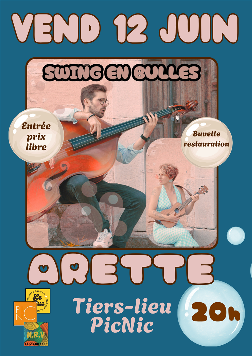 Concert swing en bulles