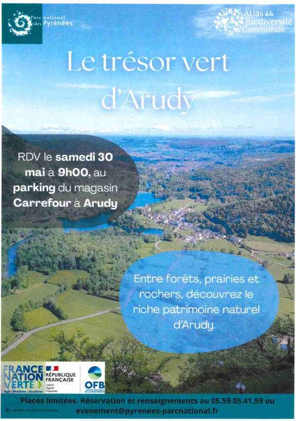 Fêtons la biodiversité - Le trésor vert d'Arudy