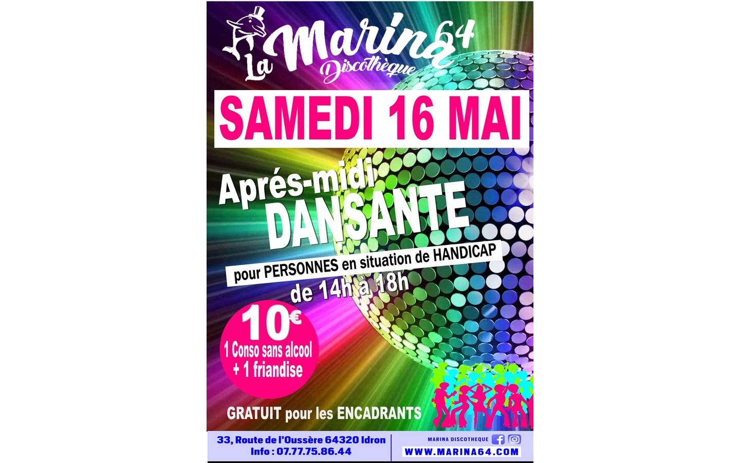 Après-midi dansante à la Marina