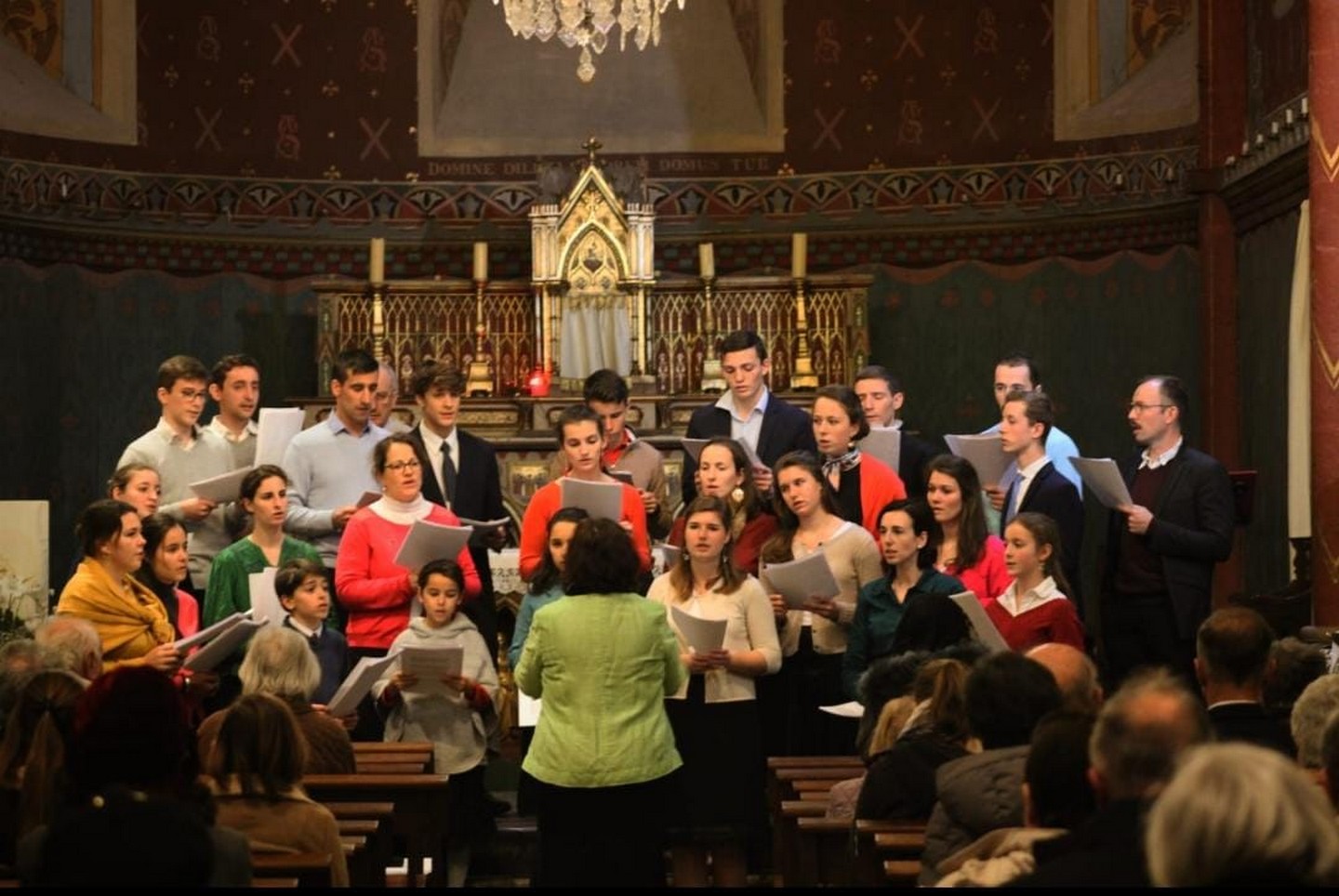 La chorale Vox caeli en concert