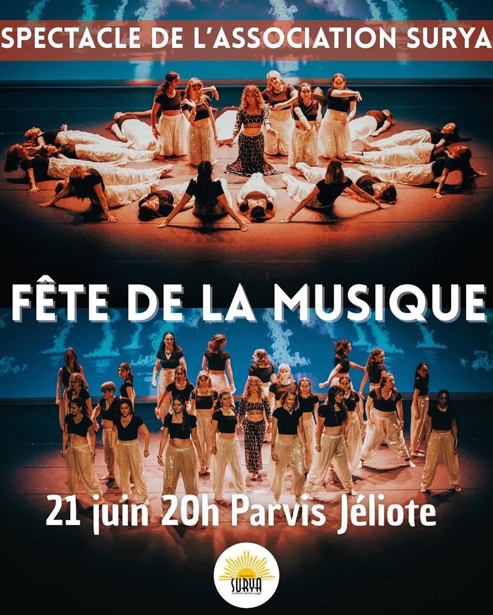 Spectacle de danse- fête de la musique