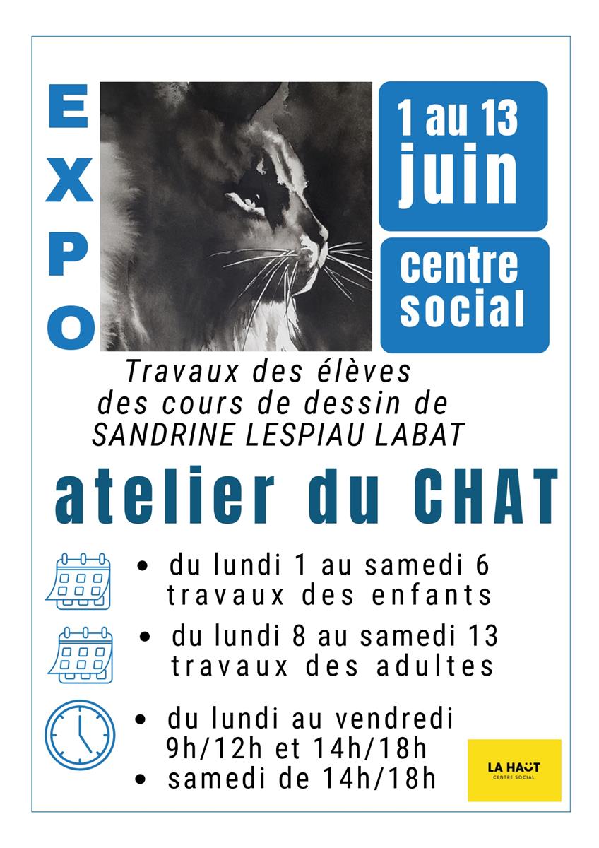 Exposition atelier du chat