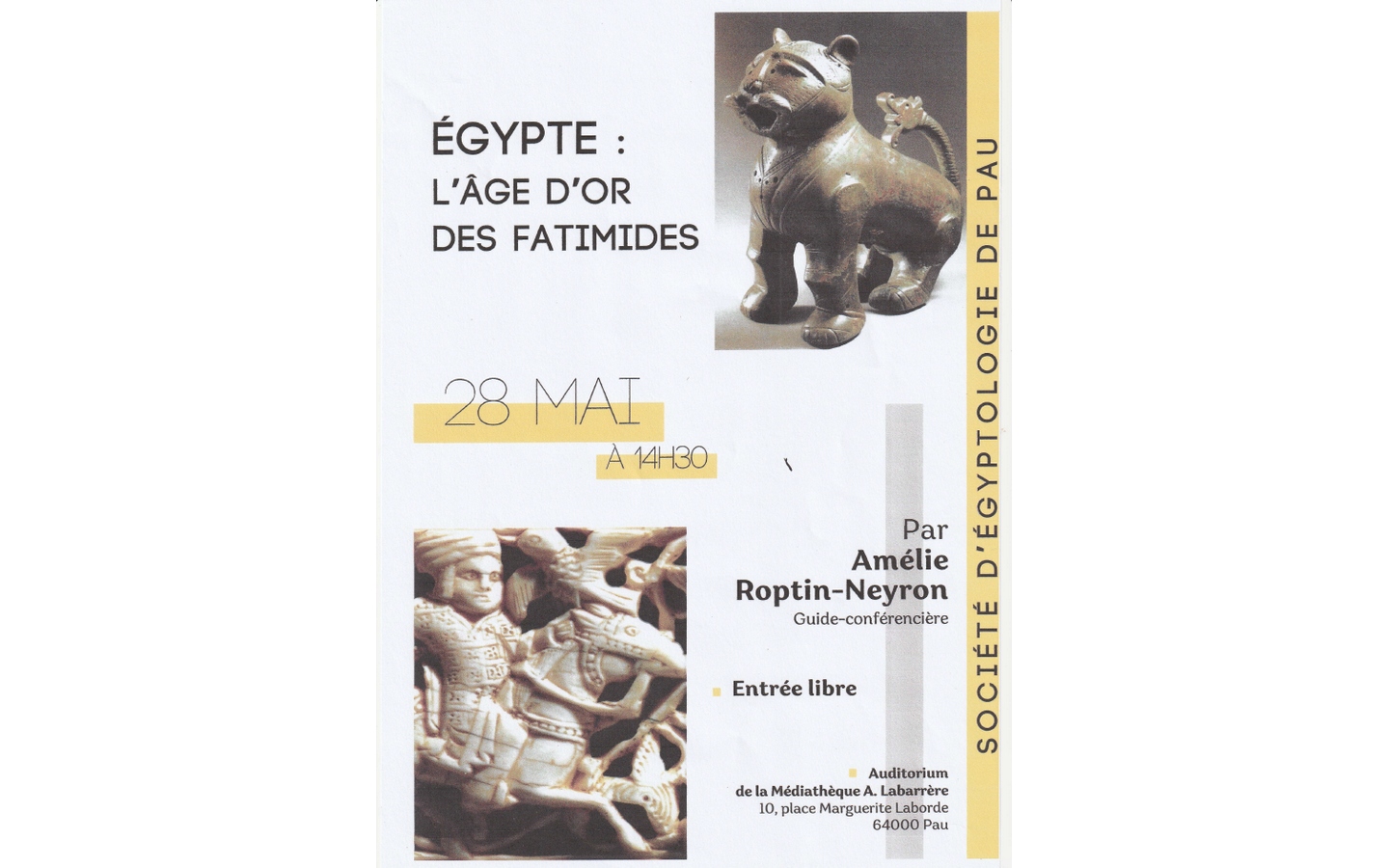 Exposition: Égypte - L'âge d'or des fatimides