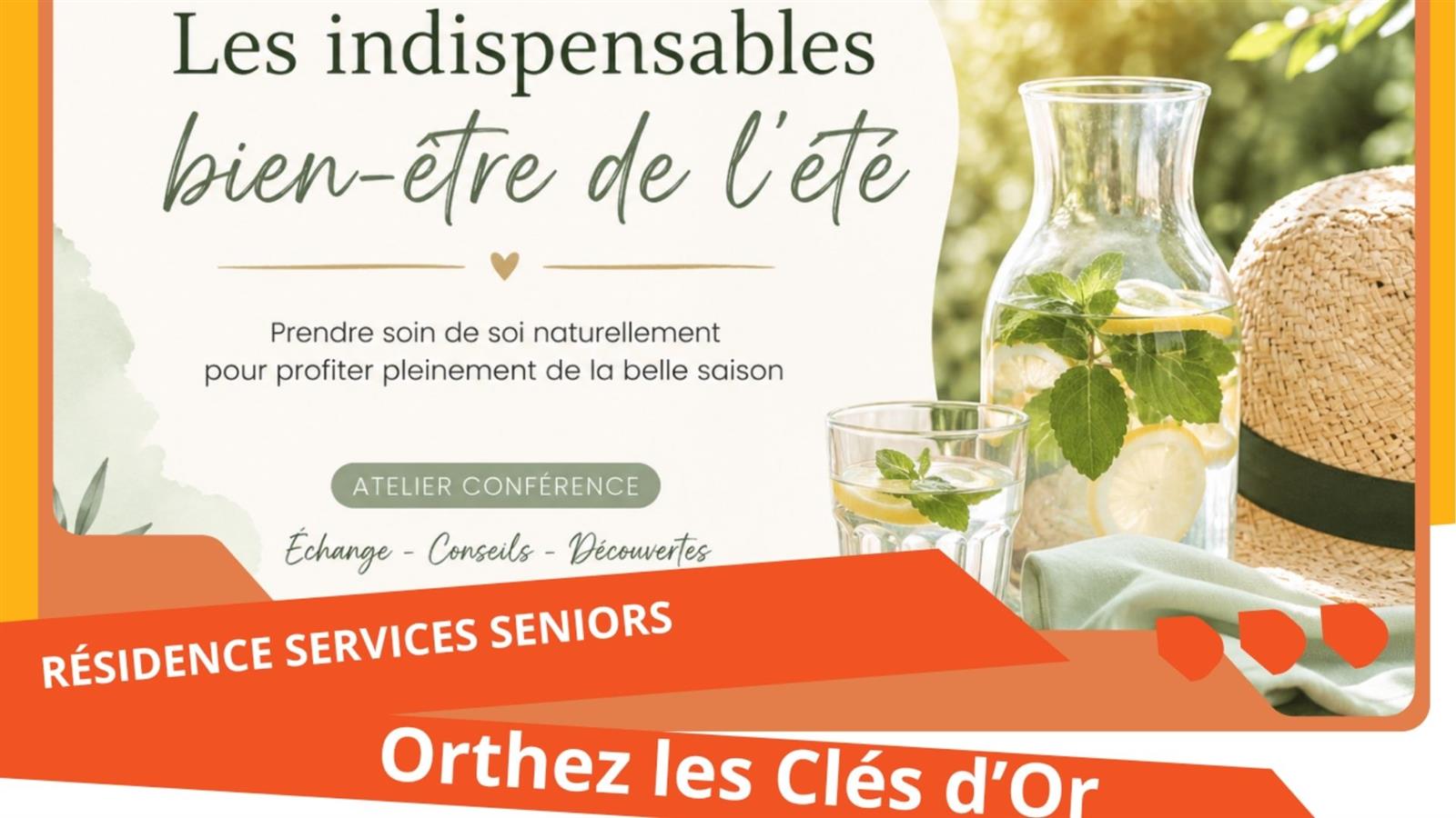 Atelier Conférence : Les indispensables bien-ê ...