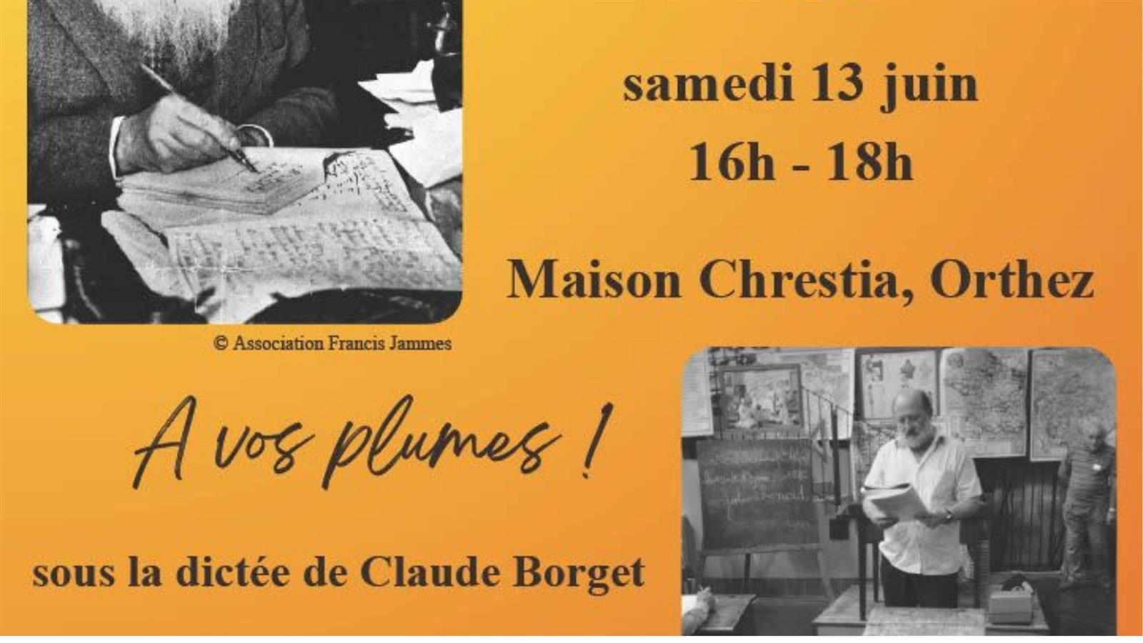 Dictée de Francis Jammes