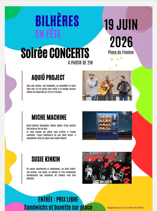 Bilhères en fêtes - Concerts