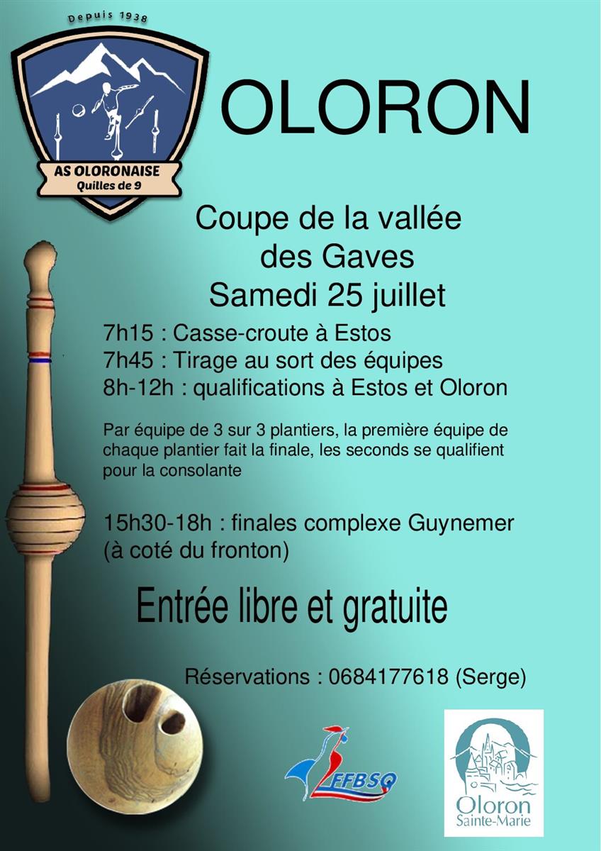 Coupe de la Vallée des Gaves- Quilles de 9
