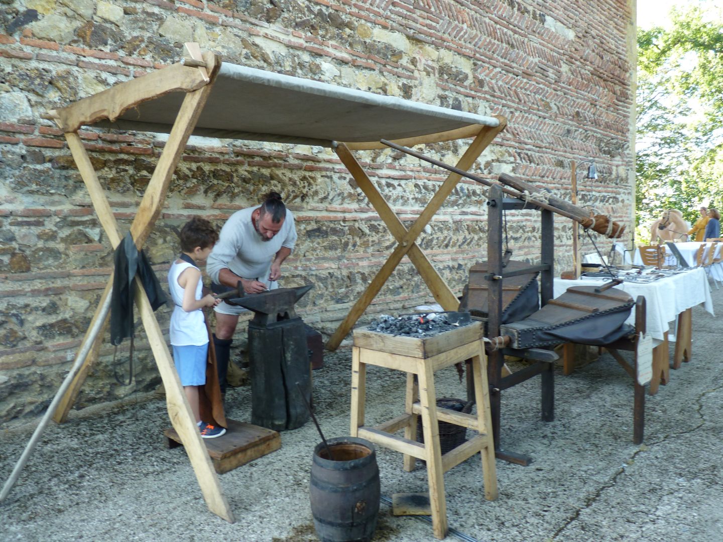 Week-end de l'Histoire, au château de Morlanne