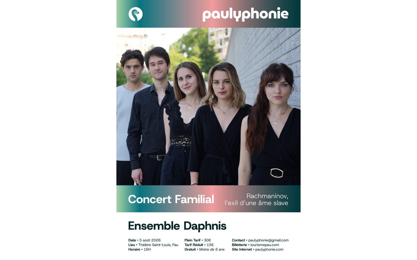 Festival Paulyphonie - Rachmaninov l'exil d'un ...
