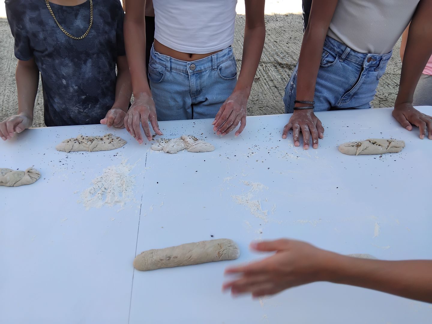 Atelier pain, au moulin de Sabathier