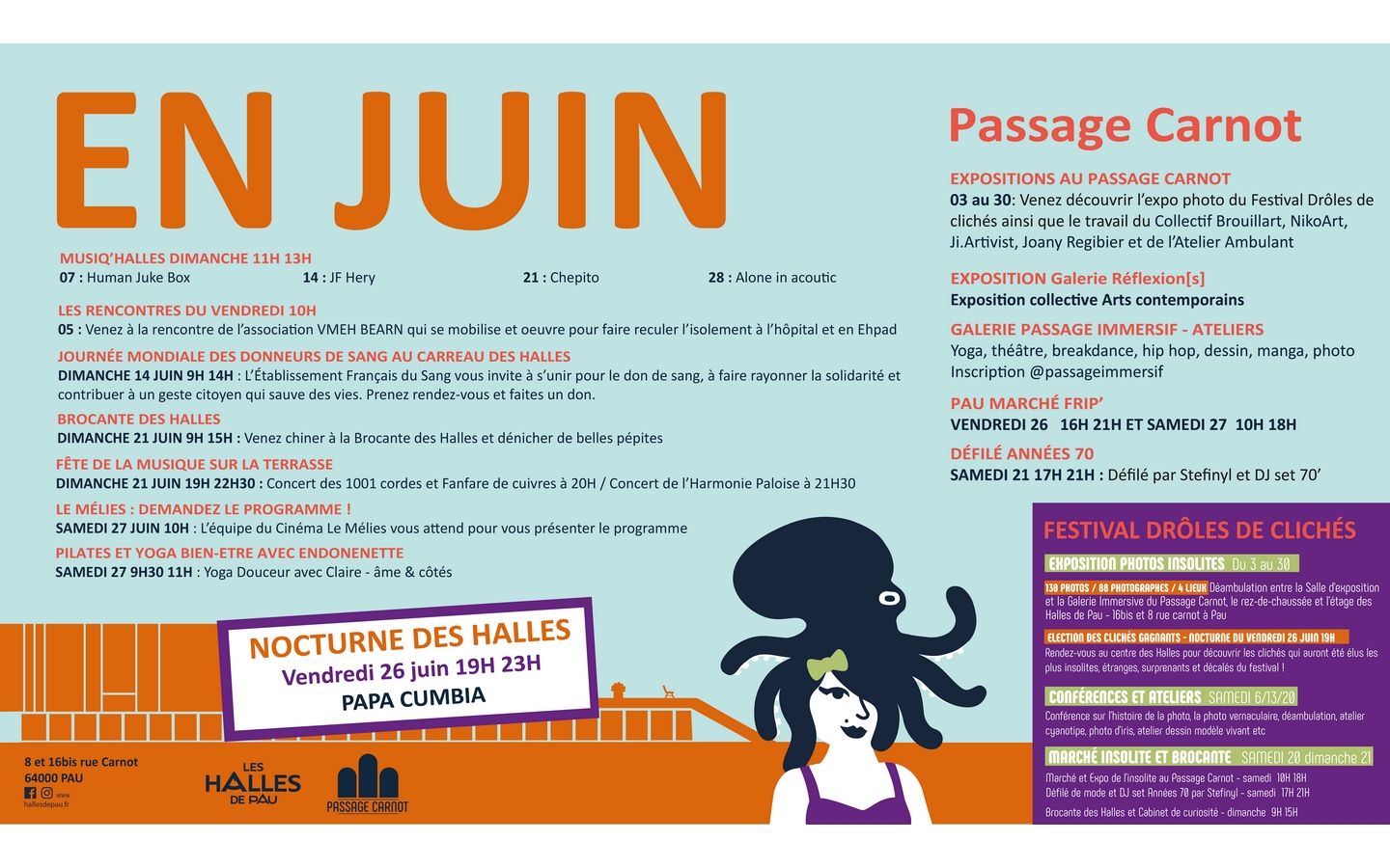 Juin aux Halles