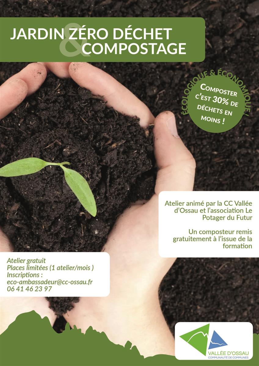 Jardin zéro déchets & compostable- Ossau durable