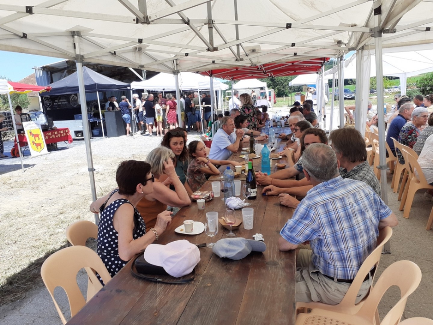 Marché fermier dé Lompré