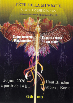Fête de la musique à la brasserie des airs