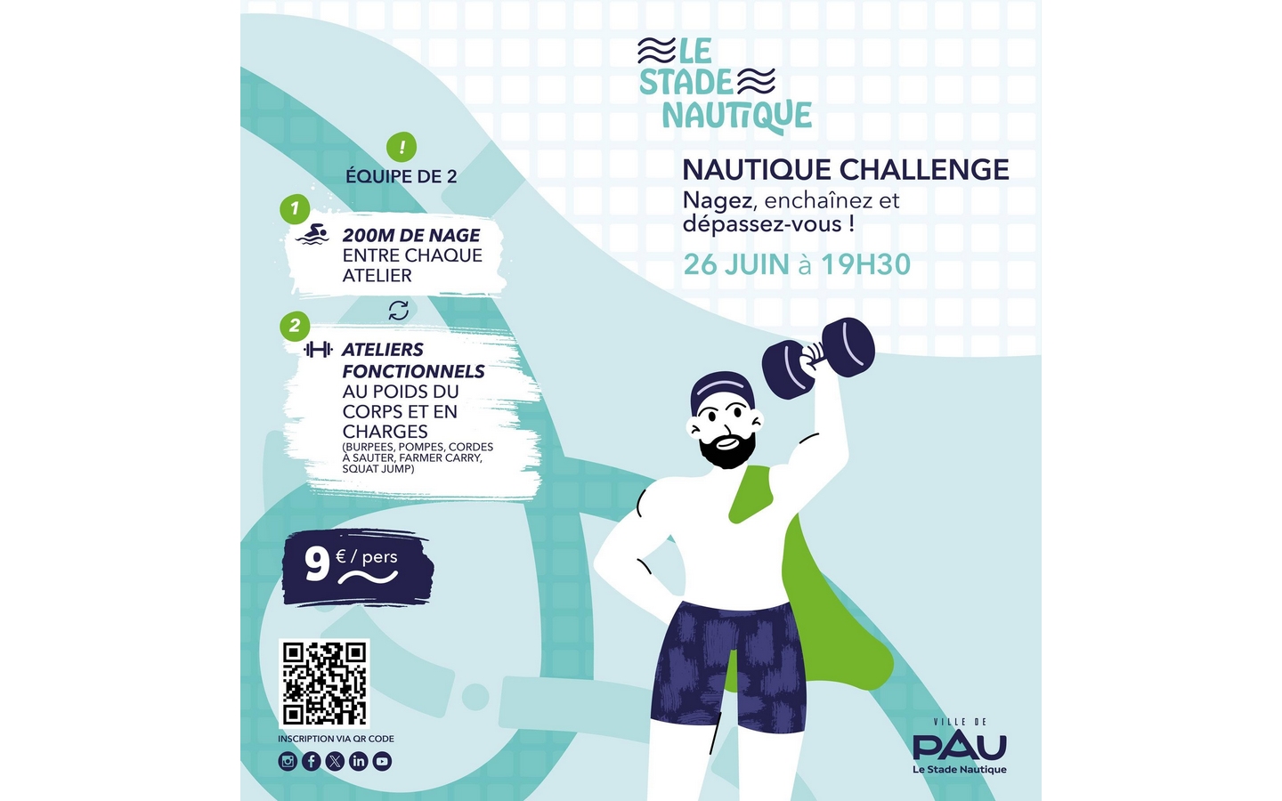 Stade nautique: Nautique Challenge (Hyrox vers ...