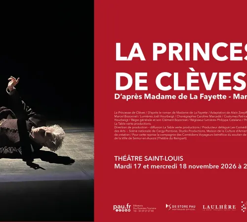 Saison Théâtre à Pau - La princesse de Clèves