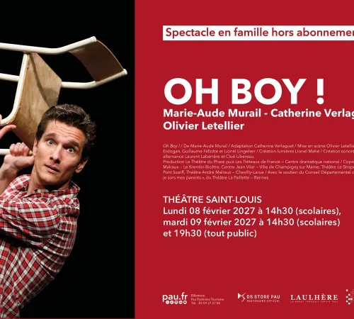 Saison Théâtre à Pau - Oh boy !