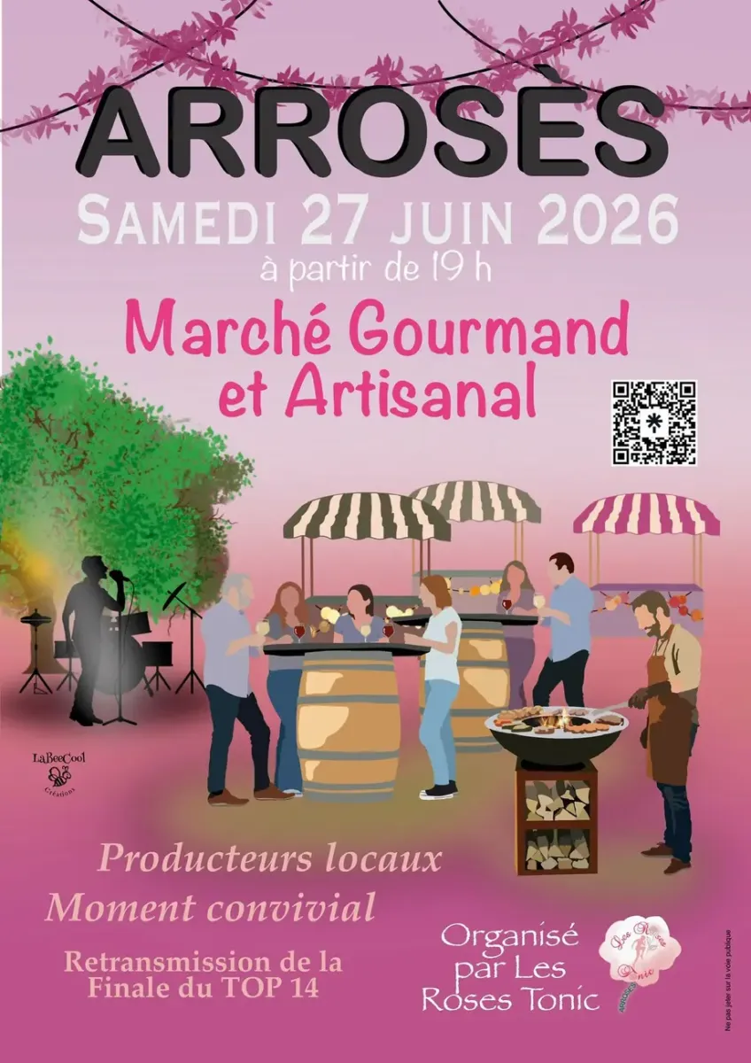 Marché gourmand à Arrosès