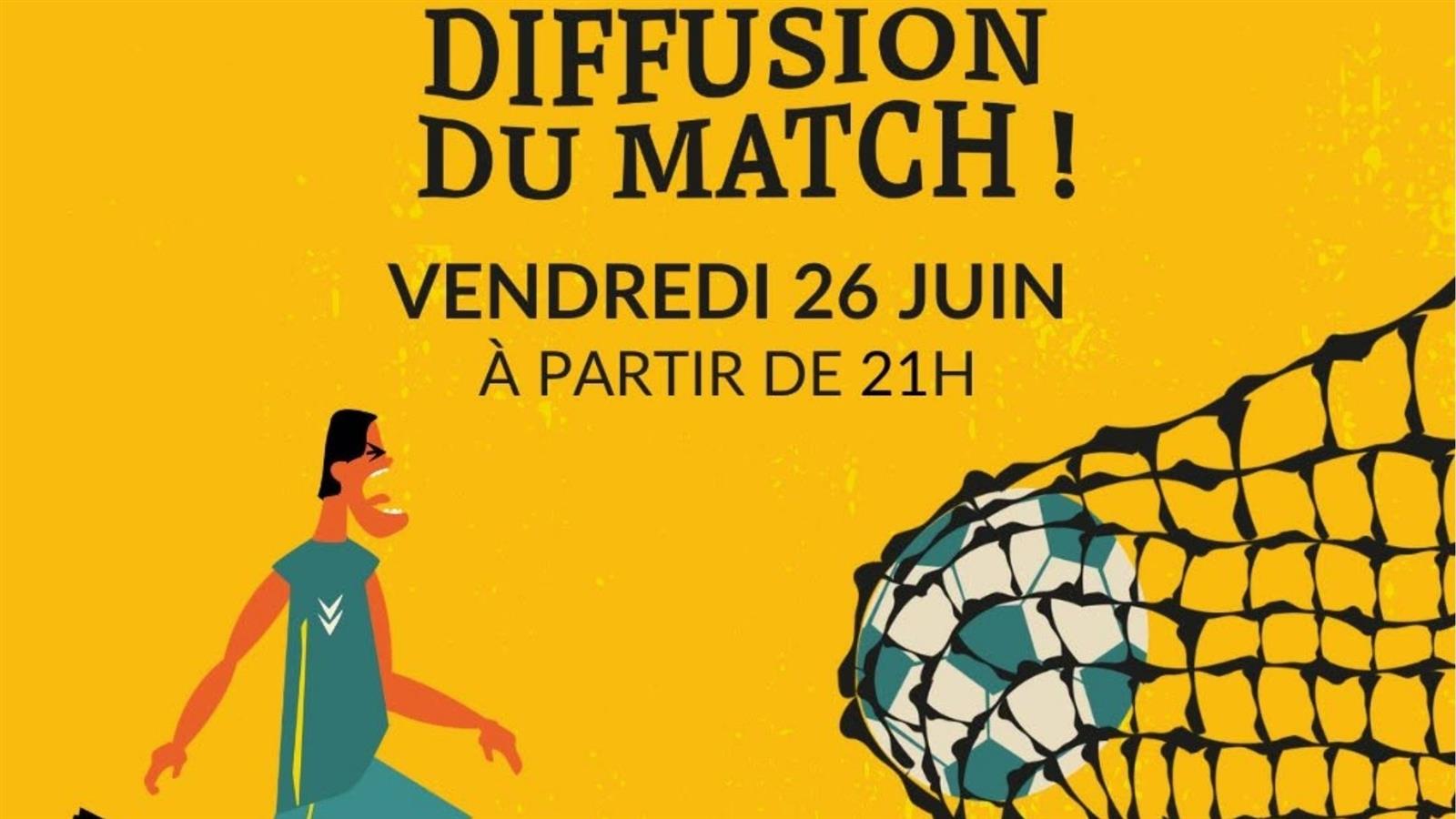 Retransmission match de football : Norvège-France