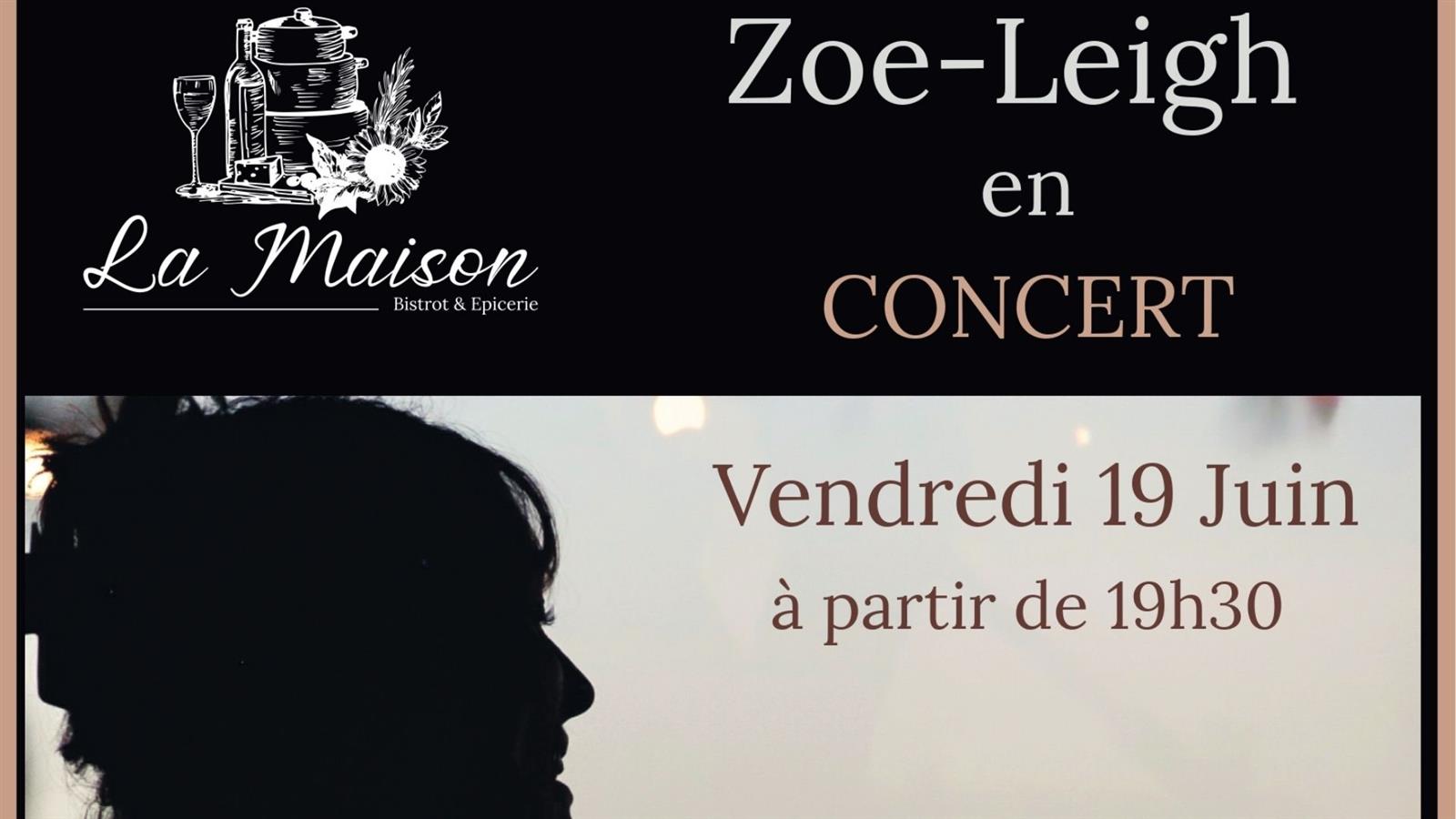 Concert : Zoé Leigh