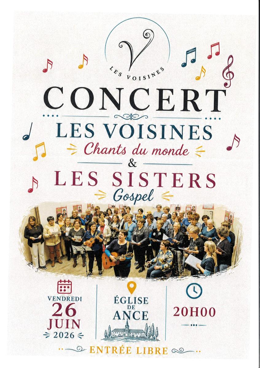 Concert- Les voisines et les sisters