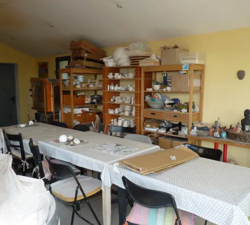 Atelier poterie, Les Arts & Salamandre