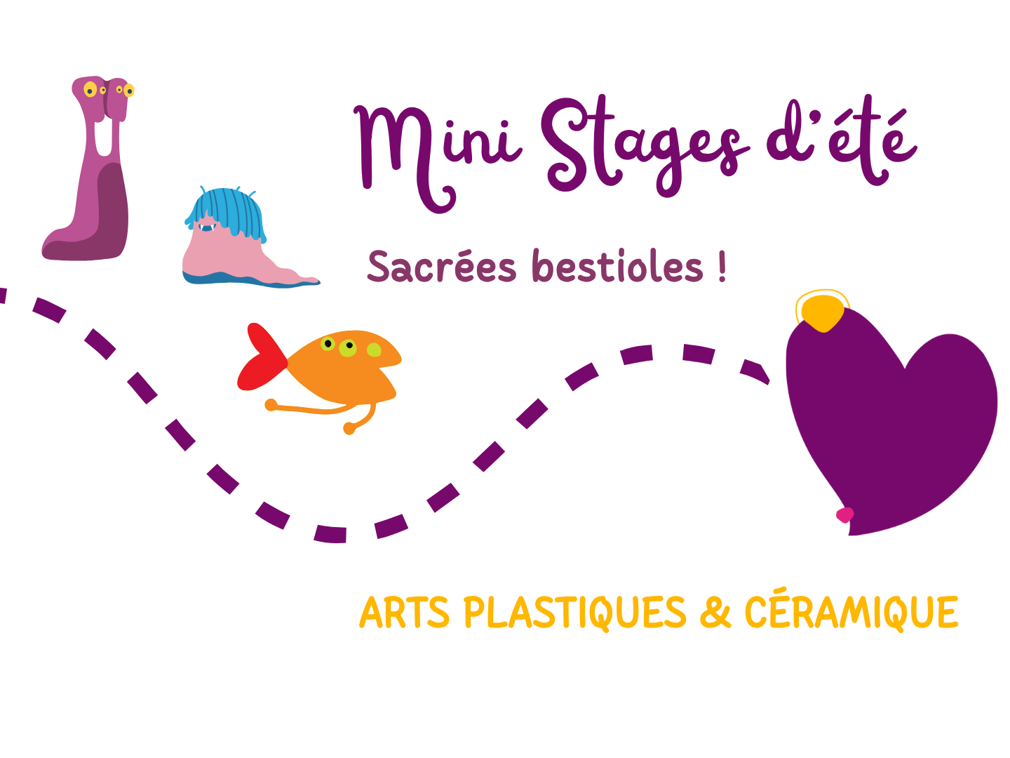 Mini stage d'été "sacrées bestioles" arts plas ...