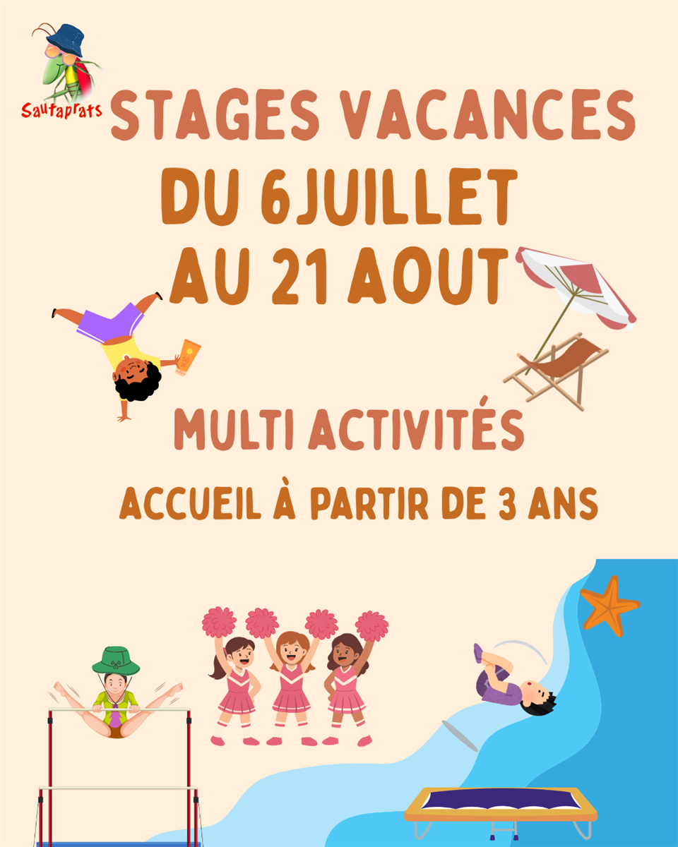 Stages vacances multi activité