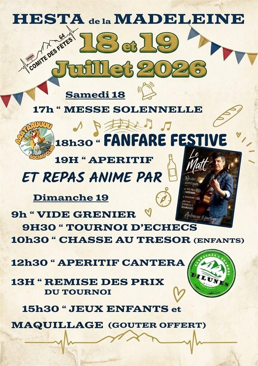 Fêtes d'Urdos - Hesta de la Madeleine