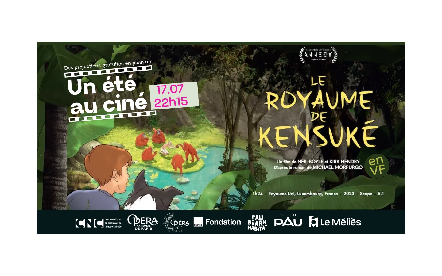 Un été au ciné - Le royaume de Kensuké