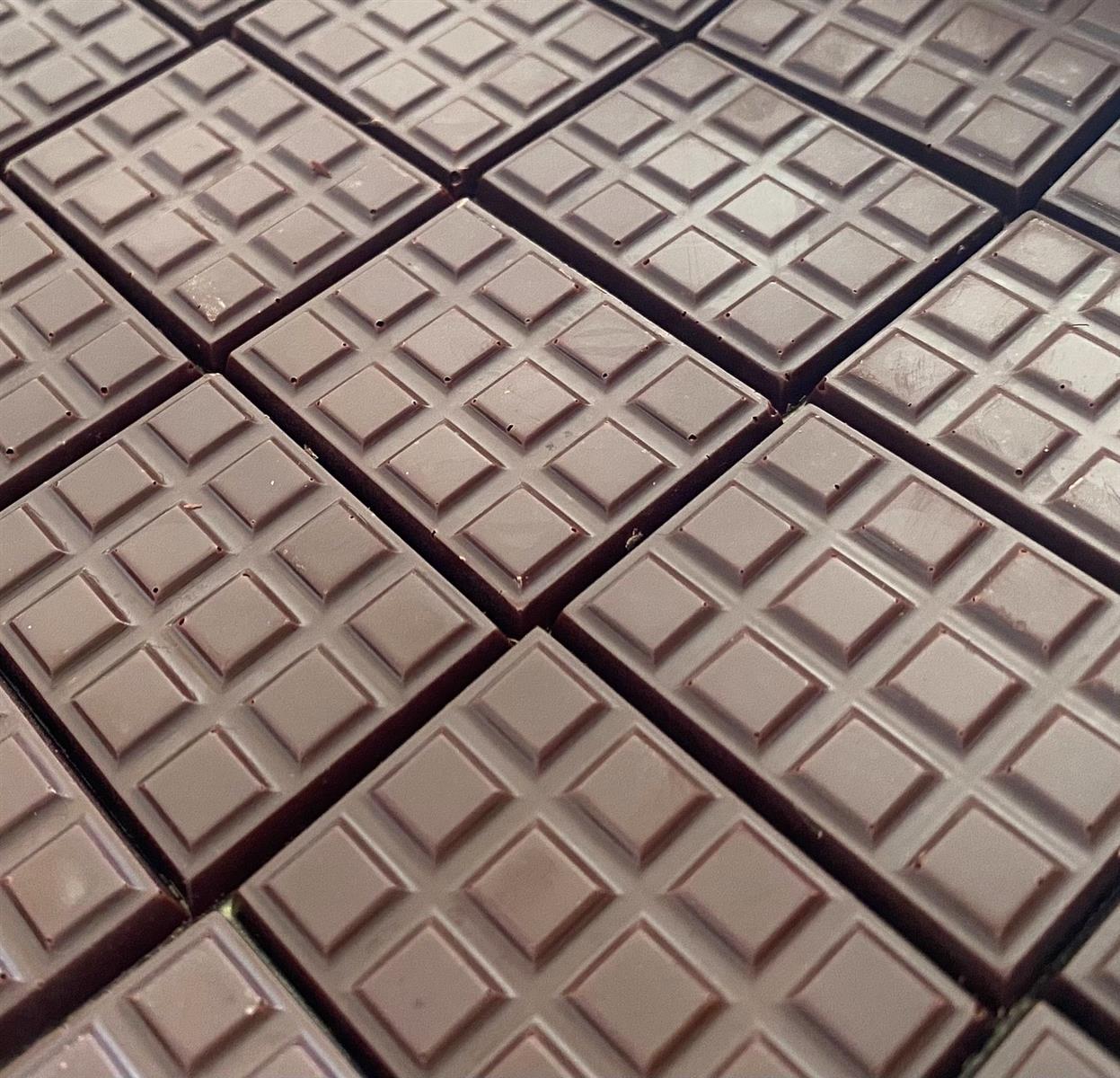 Atelier fabrication mini tablette de chocolat
