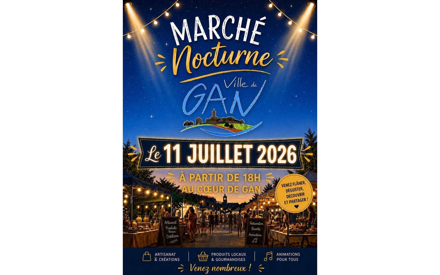 Marché nocturne