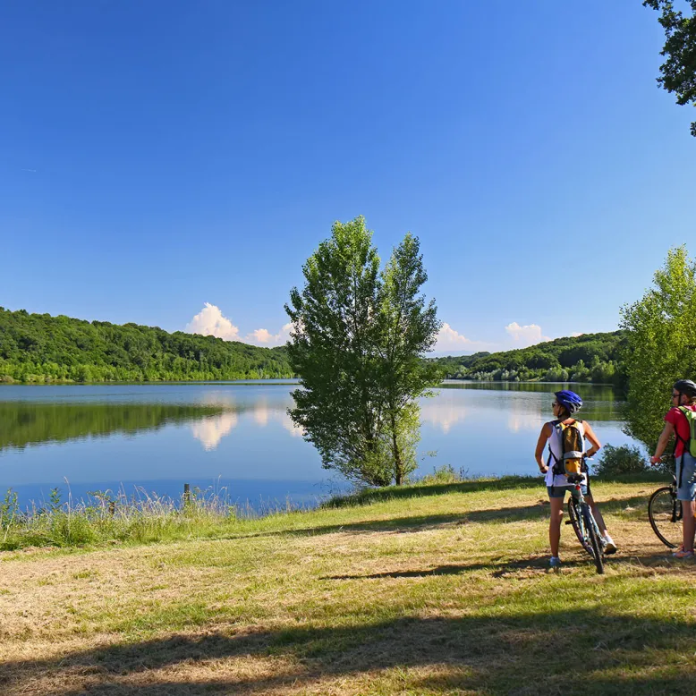 Gabassot lake in Garlin